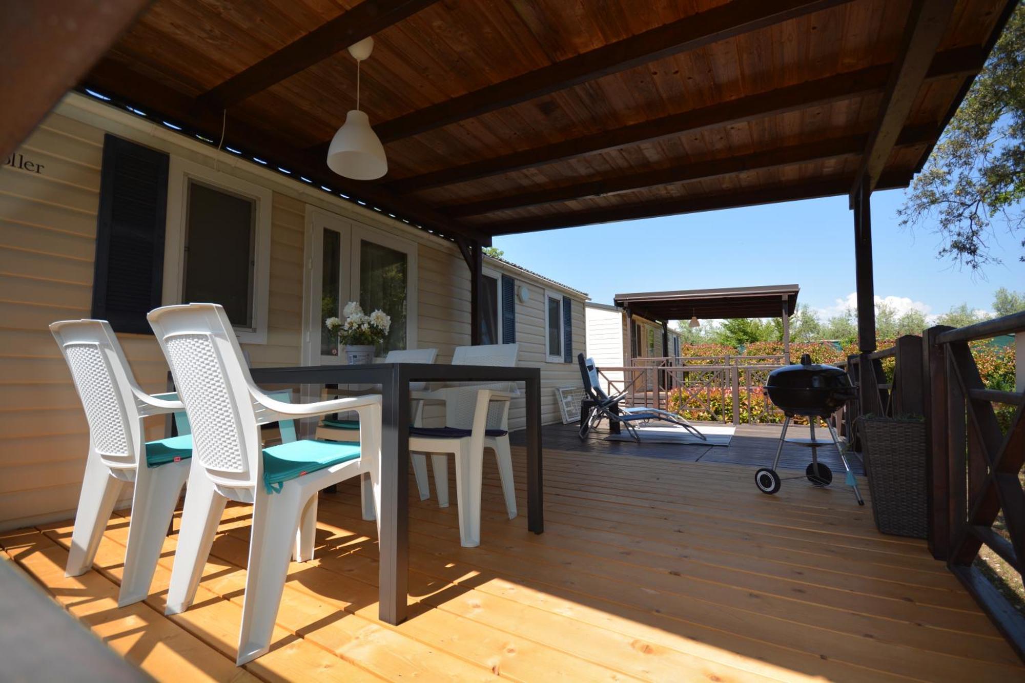 West Coast Mobilhome With Xxl Terrace In Naturist Resort Solaris Fkk Tar-Vabriga Extérieur photo